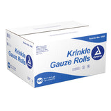 Dynarex Krinkle Gauze Roll, Sterile, 4.5" x 4.1 Yard, 6-Ply - 3161 - LL Medico