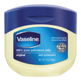 Vaseline Petroleum Jelly, White Petrolatum, Jar, NonSterile - 13 oz - LL Medico