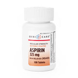 Geri-Care Aspirin Pain Relief, 325 mg, Tablet - 100 count - LL Medico