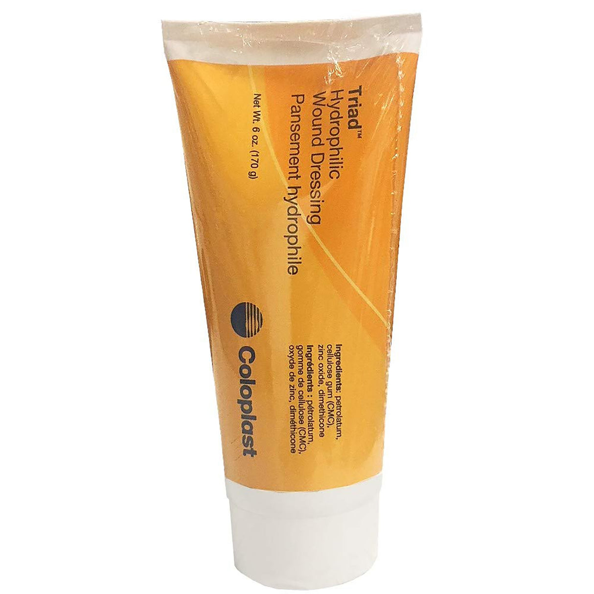 Coloplast Triad Hydrophilic Wound Dressing, Zinc Oxide Based Paste, 6-ounce Tube - 1967-Single - LL Medico