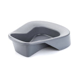 Pontoon Bedpan McKesson Graphite 2 Quart / 1893 Ml