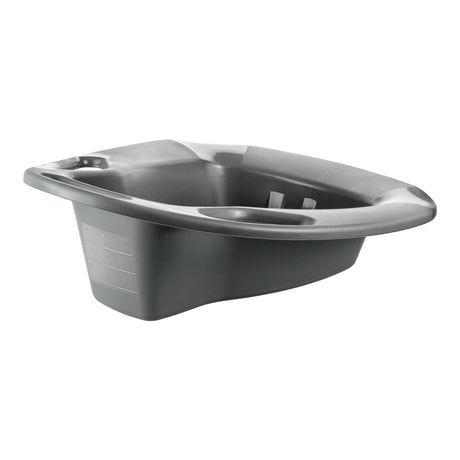 Stackable Bedpan McKesson Graphite 2 Quart / 1893 Ml