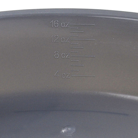 Emesis Basin McKesson Graphite 16 Oz. Plastic Single Patient Use
