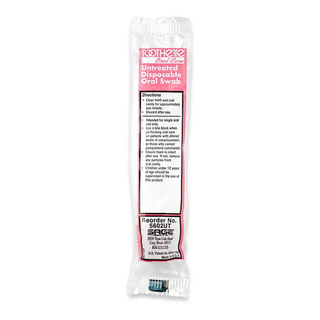 Toothette Untreated Disposable Oral Swab