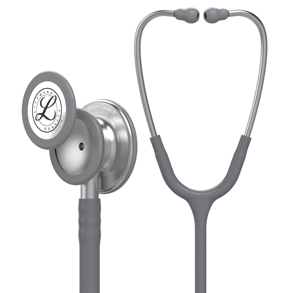 3M Littmann Classic III Monitoring Stethoscope, Gray, 27" Tube