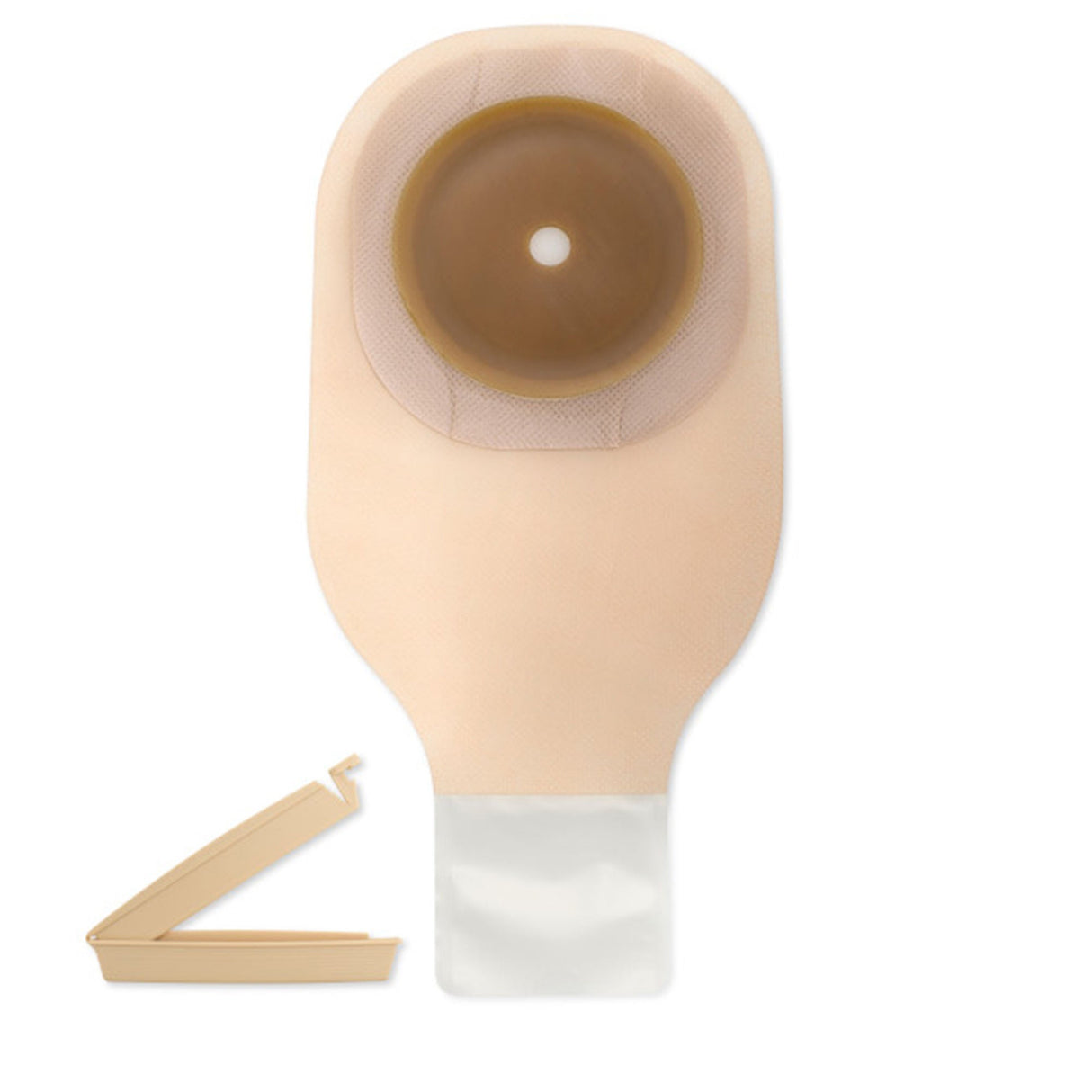Hollister Premier Flextend One-Piece Ostomy Pouch, Drainable, Cut-to-Fit 2 1/2" Stoma, 12" Length, Box of 10 - 8651 - LL Medico