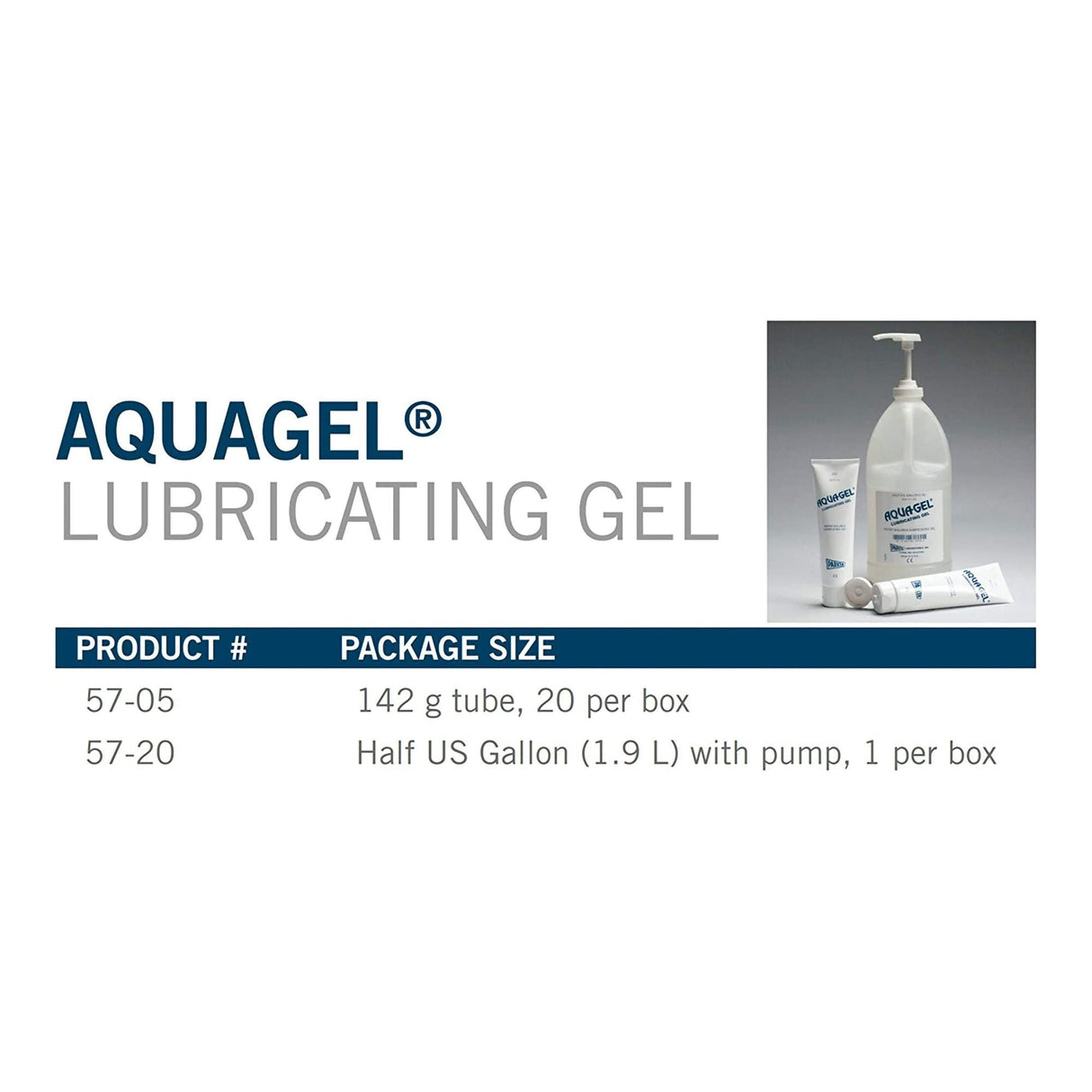 Aquagel Lubricating Gel, Clear, 70 oz