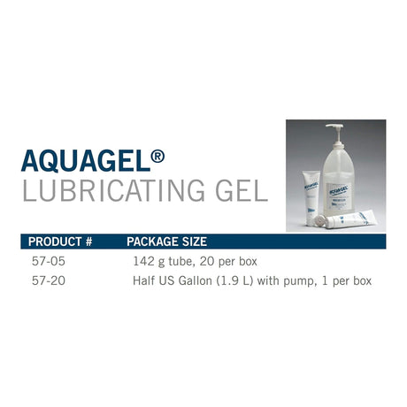 Aquagel Lubricating Gel, Clear, 70 oz