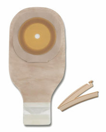 Hollister Premier One-Piece Ultra-Clear Ostomy Pouch, Drainable, 12" Length, Cut to Fit up to 2 1/2" Stoma, Box of 5 - 89004 - LL Medico