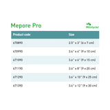 Molnlycke Mepore Pro Island Dressing, Rectangle Sterile Film Backing — 3.6" x 8"