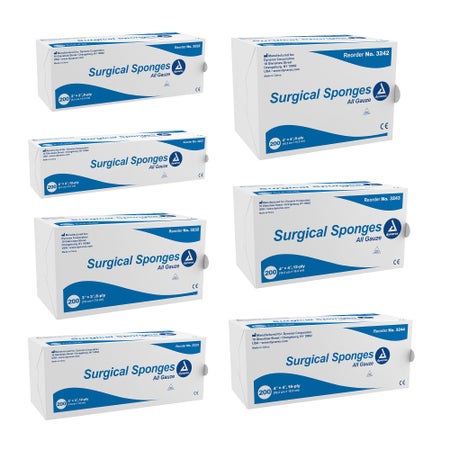 Dynarex Sterile Gauze Pad, 4" x 4", 12-Ply - 3242 - LL Medico