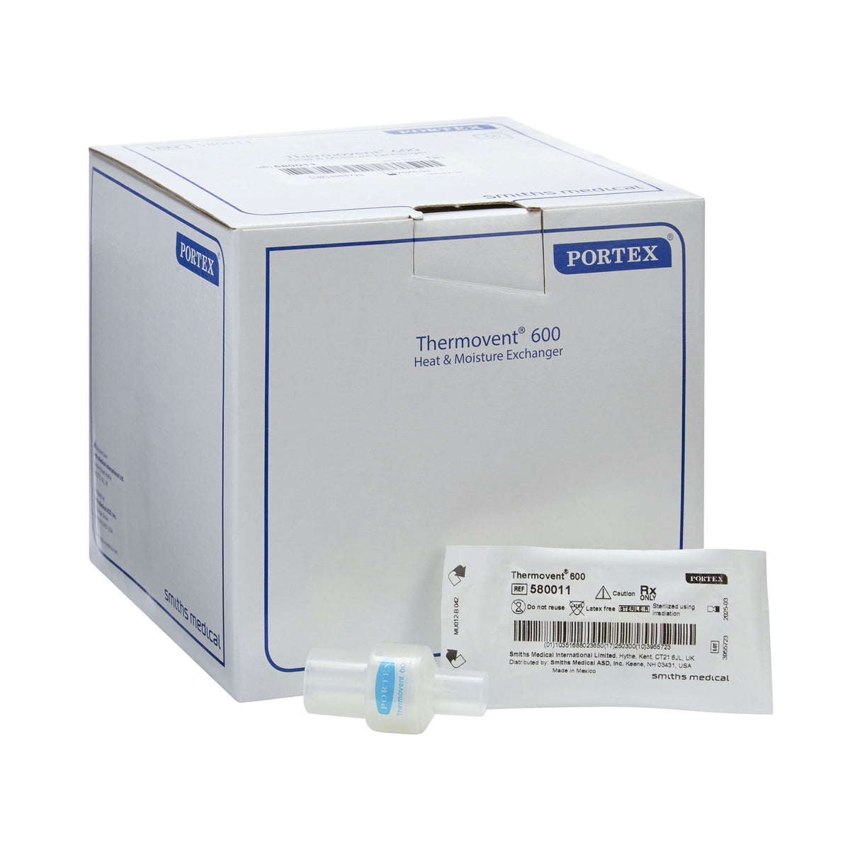 Portex Thermovent 600 Heat and Moisture Exchanger