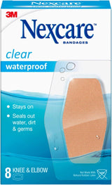 3M Nexcare Waterproof Knee & Elbow Bandages, Sterile, 2.38 x 3.5" - 581-08 - LL Medico