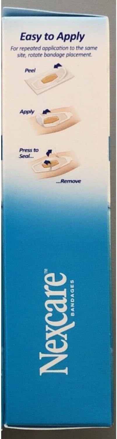 3M Nexcare Waterproof Knee & Elbow Bandages, Sterile, 2.38 x 3.5" - 581-08 - LL Medico