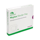 Molnlycke Mepilex Border Flex Silicone Adhesive Foam Dressing, 13 x 16 Centimeter