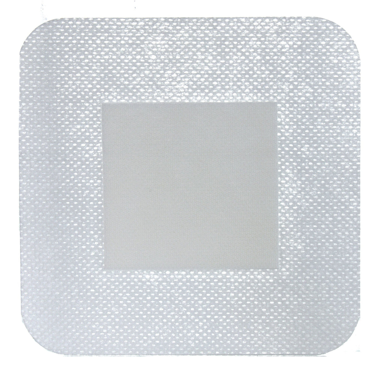DermaRite DermaDress Composite Dressing, Square Sterile Waterproof Film Backing — 4" x 4"