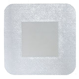 DermaRite DermaDress Composite Dressing, Square Sterile Waterproof Film Backing — 4" x 4"