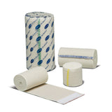 EZe-Band LF Elastic Bandage, Double Hook and Loop Closure, Tan, Elastic, Non-Sterile, Standard Compression - LL Medico