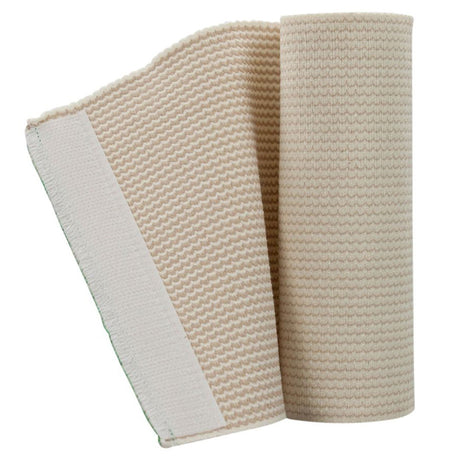 EZe-Band LF Elastic Bandage, Double Hook and Loop Closure, Tan, Elastic, NonSterile - LL Medico