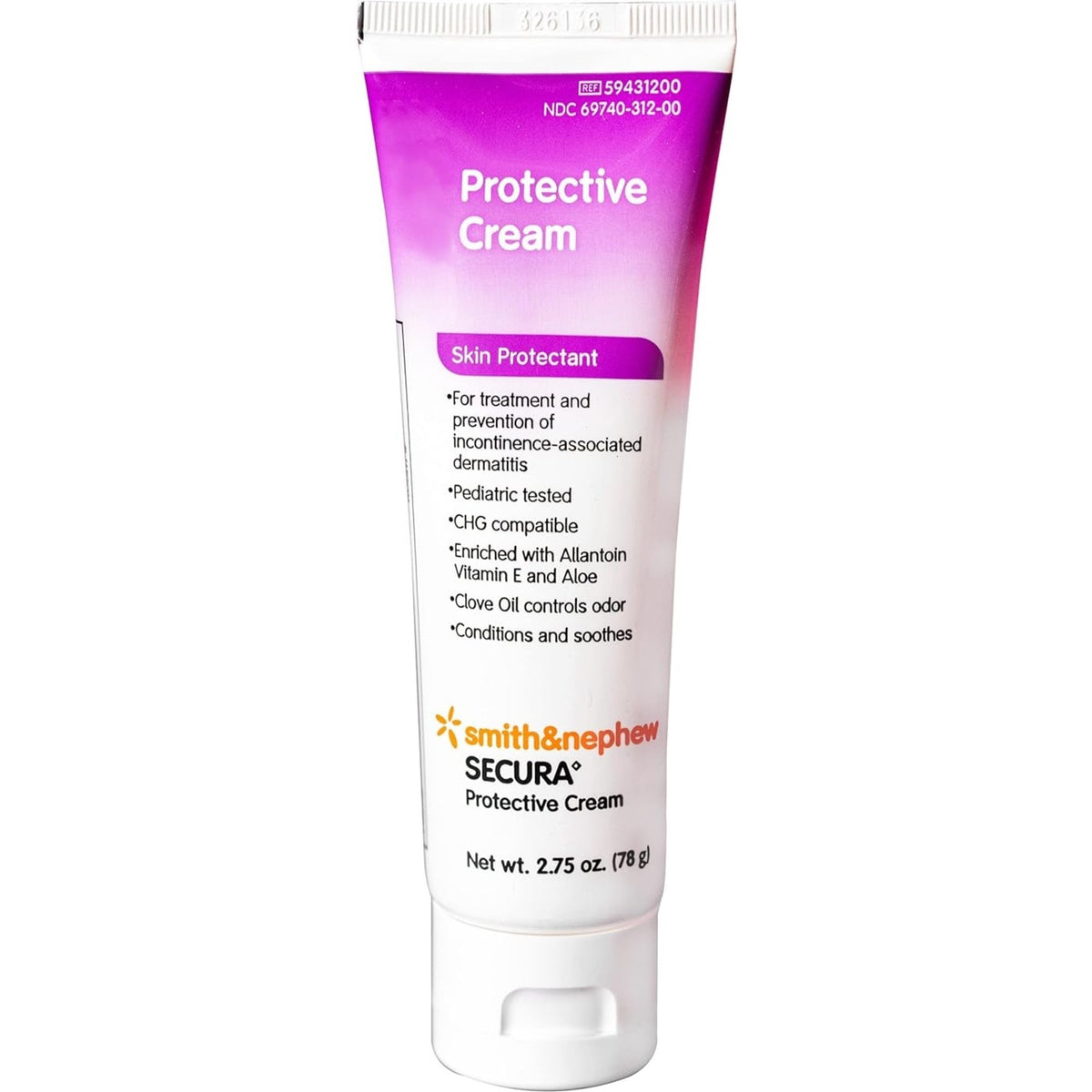 Secura Zinc Oxide Skin Protectant 2.75-ounce Tube
