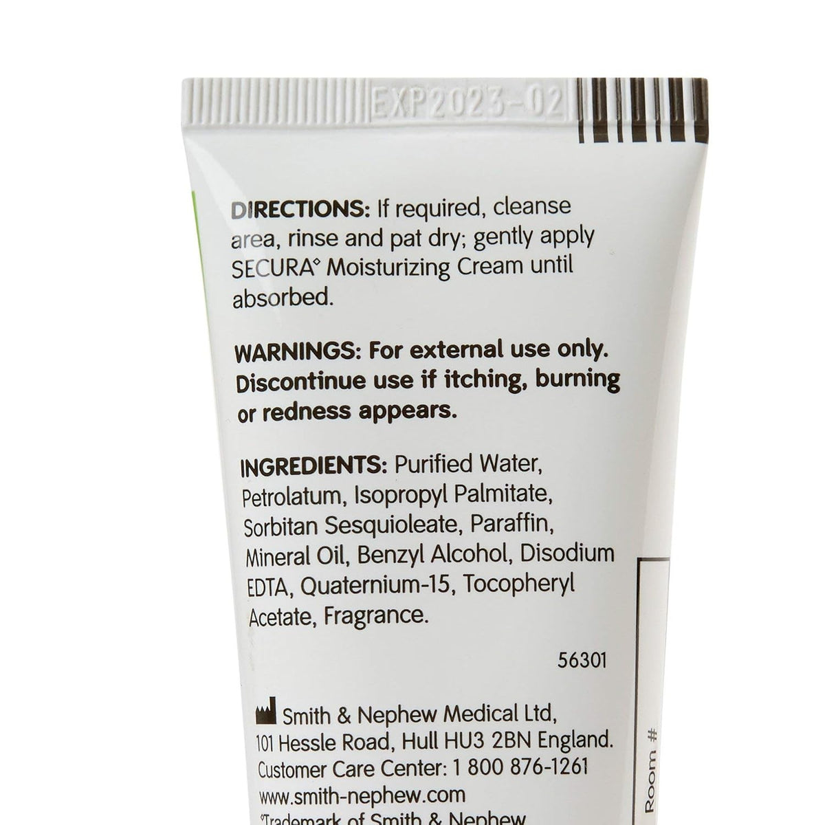 Secura Hand and Body Moisturizer, 3-ounce Tube