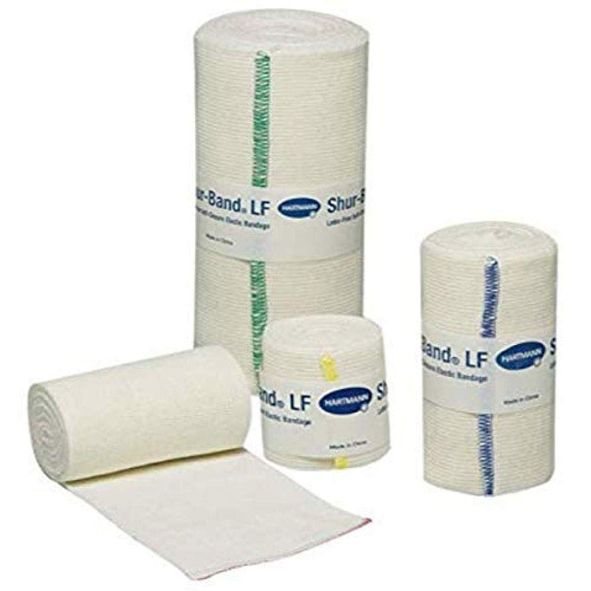 Shur-Band LF, Elastic Bandage, Single Hook and Loop Closure, Natural, Nonsterile, Standard Compression, 5 Yard Length - LL Medico