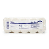 Shur-Band LF, Elastic Bandage, Single Hook and Loop Closure, Natural, Nonsterile, Standard Compression, 5 Yard Length - LL Medico