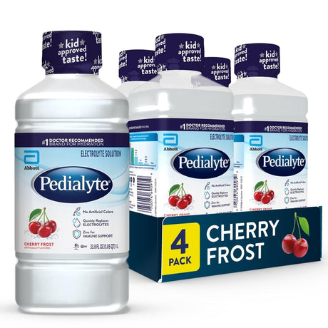 Pedialyte Oral Electrolyte Solution, Unflavored, 2 oz