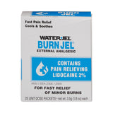 Water Jel Burn Jel, Burn Relief Topical Gel, Lidocaine, 3.5 g Packet - 600U-1.00.000 - LL Medico