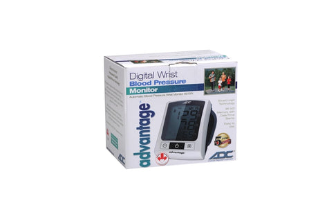 ADC (Advantage) Home Automatic Digital Blood Pressure Monitor, Wrist, Adult Cuff