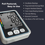 ADC Advantage Connect Digital Blood Pressure Monitor, Wide Range Arm Cuff, 22-42 cm
