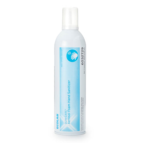 Ecolab Quik-Care Aerosol Foam Hand Sanitizer, 15 oz. Aerosol Can - 6032729 - LL Medico