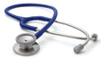 ADC Adscope 603 Clinician Stethoscope, Royal Blue, 22" Tube