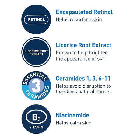 CeraVe Resurfacing Retinol Serum, Unscented, 1 fl oz