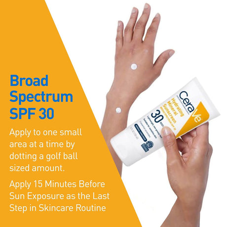 CeraVe Hydrating Sunscreen Body Lotion SPF 30, 5 fl oz