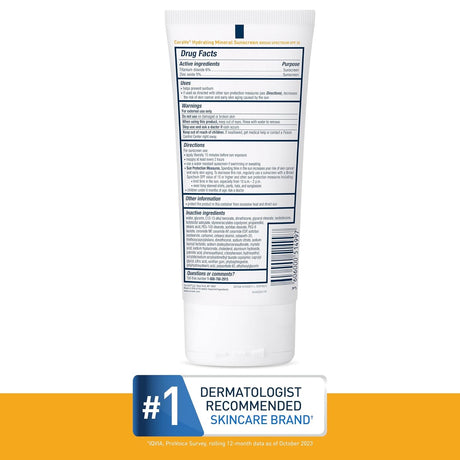 CeraVe Hydrating Sunscreen Body Lotion SPF 30, 5 fl oz