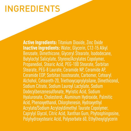 CeraVe Hydrating Sunscreen Body Lotion SPF 30, 5 fl oz