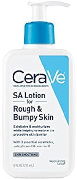 CeraVe SA Lotion for Rough and Bumpy Skin Unscented, 8 Fl Oz