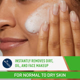 CeraVe Hydrating Cream-to-Foam Cleanser, Unscented, 19 fl oz