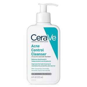 CeraVe Acne Control Cleanser Gel, 16 fl oz