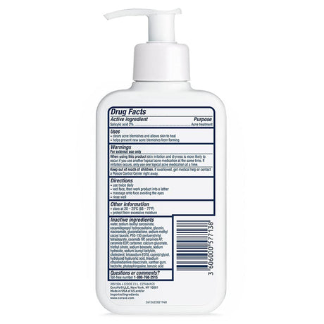 CeraVe Acne Control Cleanser Gel, 16 fl oz