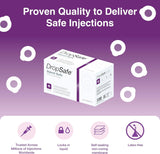 DropSafe Inject-Safe Barrier Bandage Pre-Injection Adhesive Strip