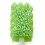 Toothette Plus Oral Swabs Foam Tip, Green, Untreated, Pack of 20
