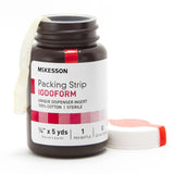 McKesson Iodoform Wound Packing Strip, ¼ Inch x 5 Yard