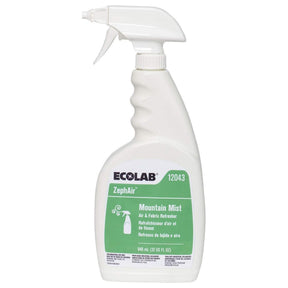 ZephAir Air and Fabric Refresher, Mountain Mist Scent, Liquid, Alcohol Based, 32 oz Spray Bottle - 6112043 - LL Medico
