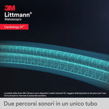 3M Littmann Cardiology IV Diagnostic Stethoscope, Black, 27" Tube