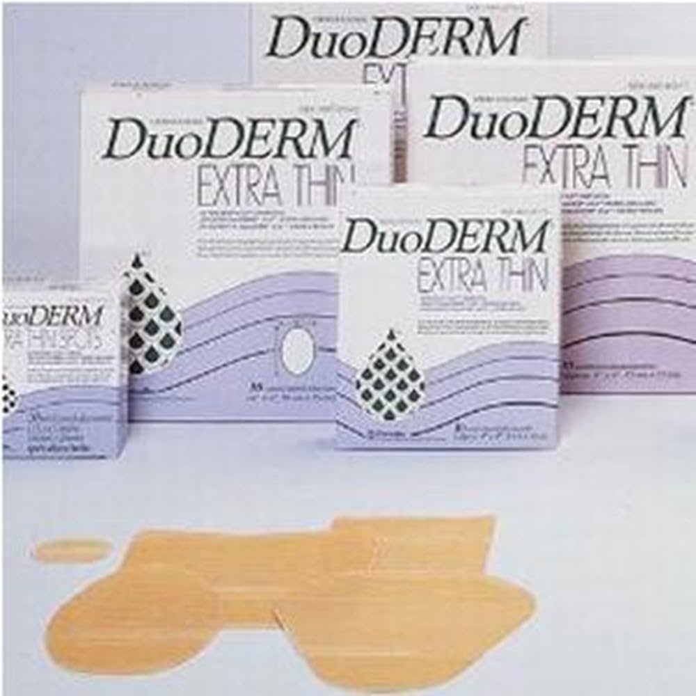 DuoDerm Extra Thin Hydrocolloid Dressing, 6 x 7 Inch Triangle