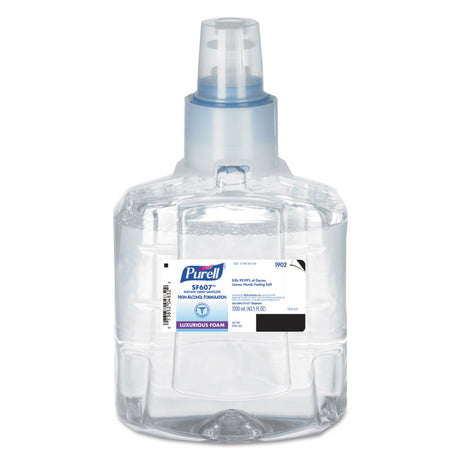 Purell SF607 Instant Hand Sanitizer, Non-Alcohol Formulation, Luxurious Foam, 1200 mL Refill Bottle