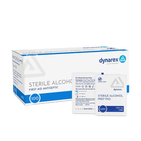 Dynarex Sterile Alcohol Prep Pads, Large