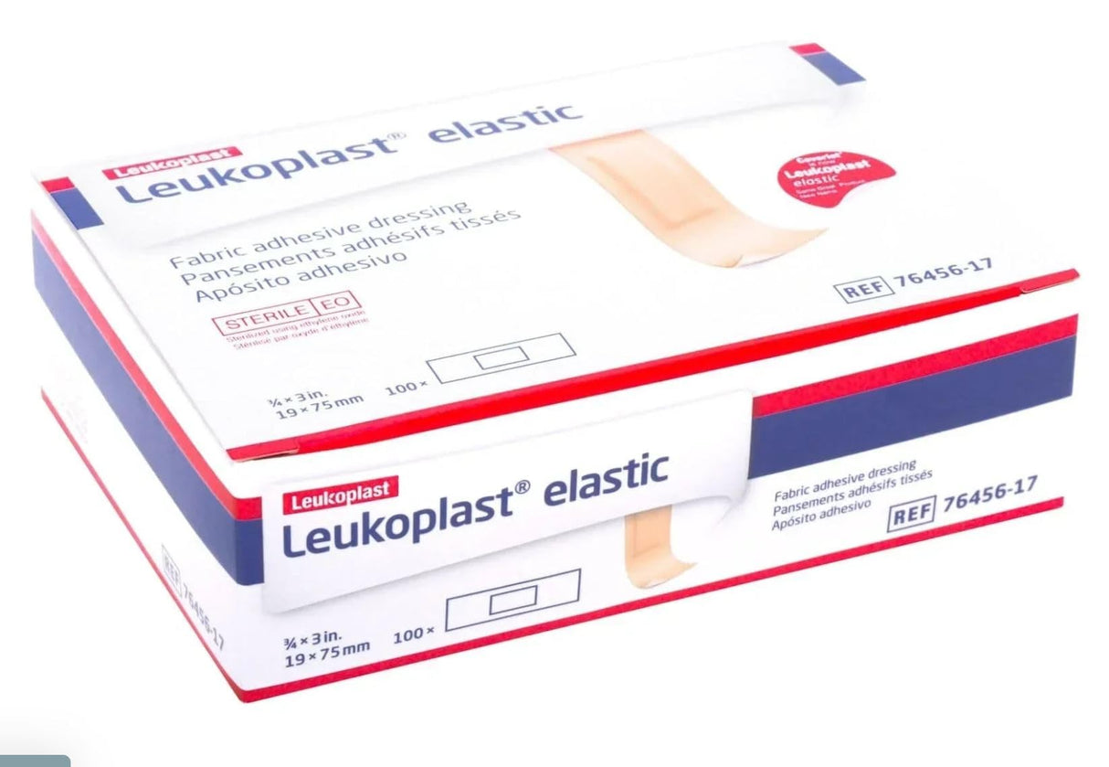Leukoplast Elastic Adhesive Strip, 3/4 x 3 Inch